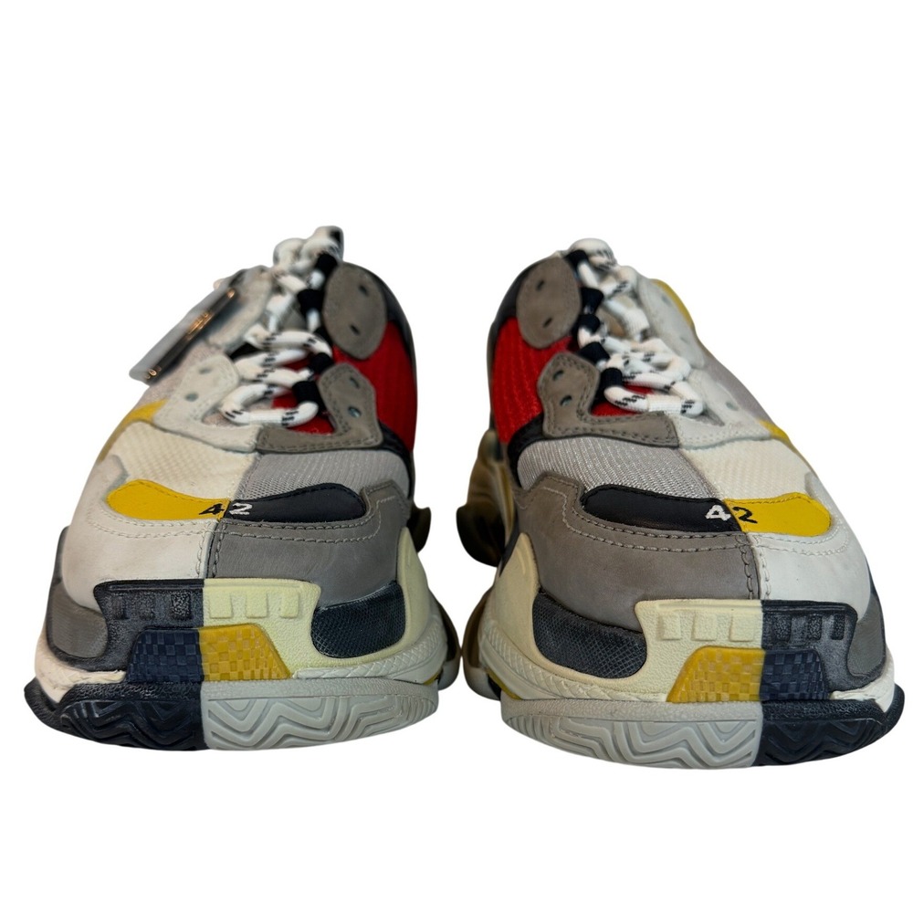 Balenciaga Triple S Split Sneakers 42 Mens 9 Authentic with COA